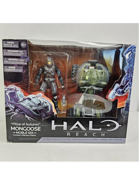 SEALED Halo Reach Pillar of Autumn Mongoose Noble Six Figure Set McFarlane Toys